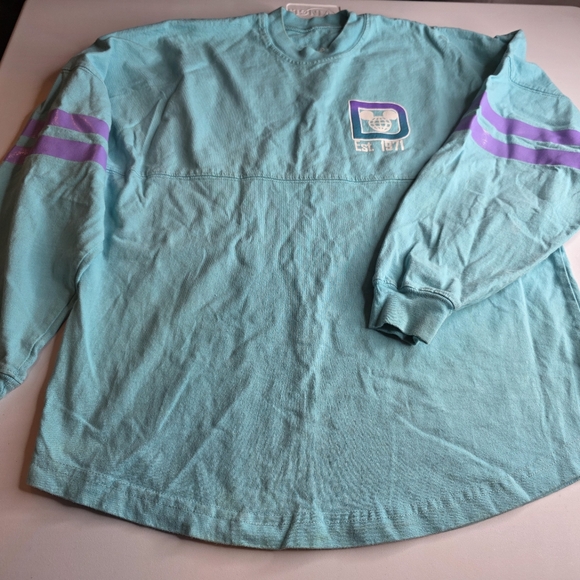 DISNEY WORLD Spirit Jersey Unisex Size S Monsters Inc Sully Iridescent 2977-z - Picture 3 of 14